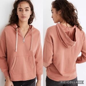 MADEWELL Resourced Cotton Relaxed Hoodie Sweatshirt